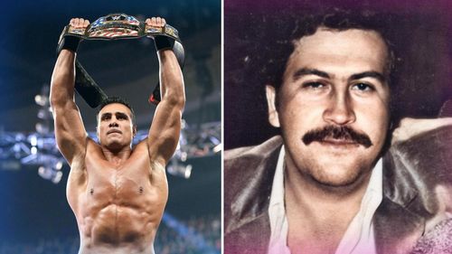 Alberto Del Rio's legendary gimmick was influenced by Pablo Escobar's character.