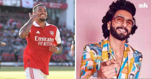 Ranveer Singh was impressed by Gabriel Jesus.