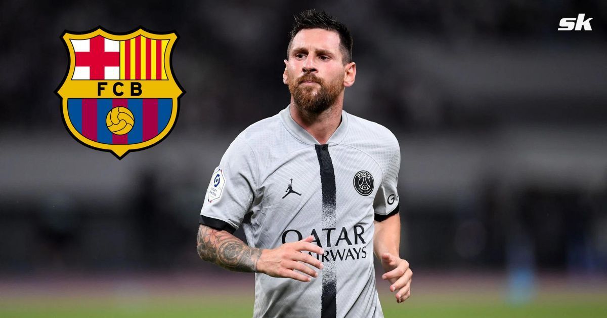 Messi is now in the final year of his contract with PSG
