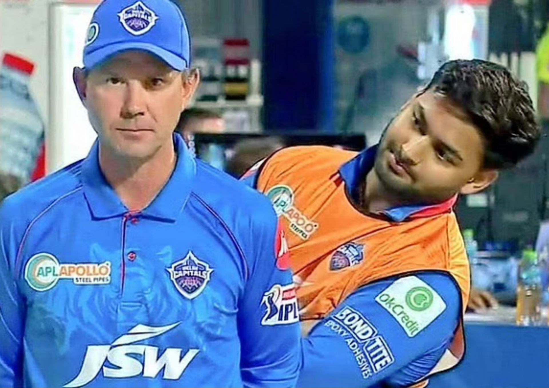 Ricky Ponting and Rishabh Pant work together in the IPL at the Delhi Capitals (Picture Credits: The Quint).