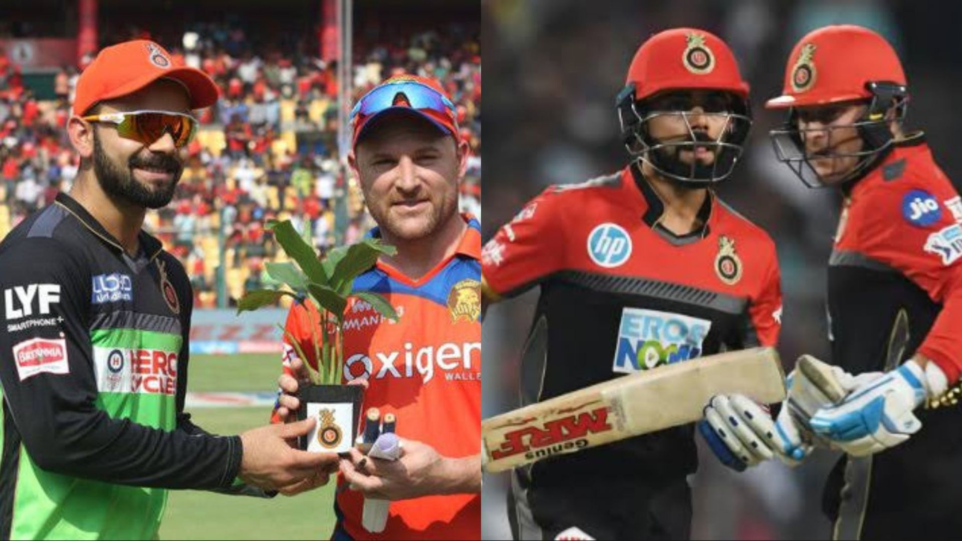 Virat Kohli first played against Brendon McCullum as captain and then McCullum moved to RCB.