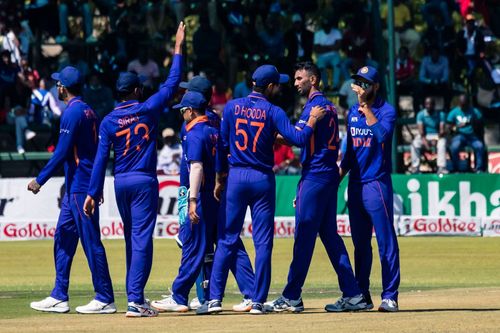 India’s bowlers excelled in the 1st ODI in Harare. Pic: ICC