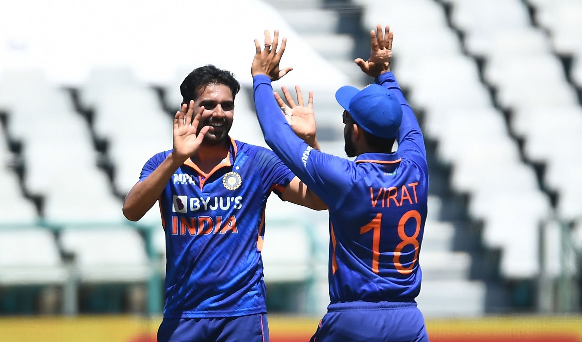 Deepak Chahar has picked up 13 wickets in the eight ODIs he has played