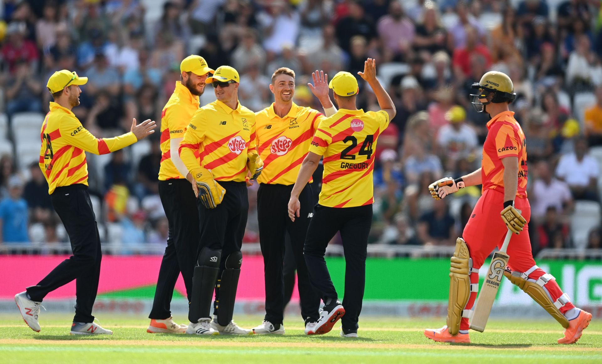 Trent Rockets Men v Birmingham Phoenix Men - The Hundred (Image courtesy: Getty)