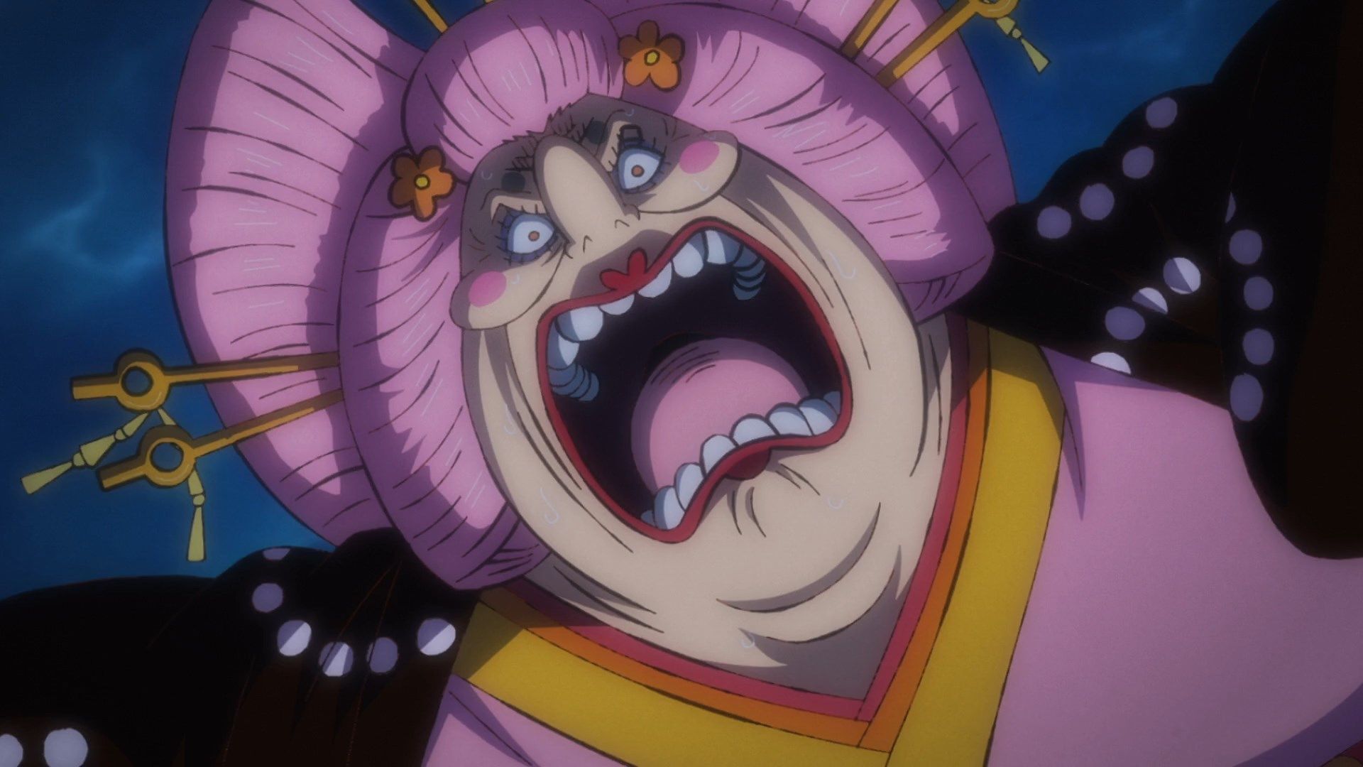 Big Mom was about to die (Image via Toei Animation)
