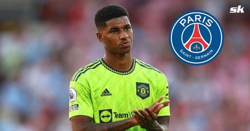 Manchester United forward Marcus Rashford linked with PSG switch