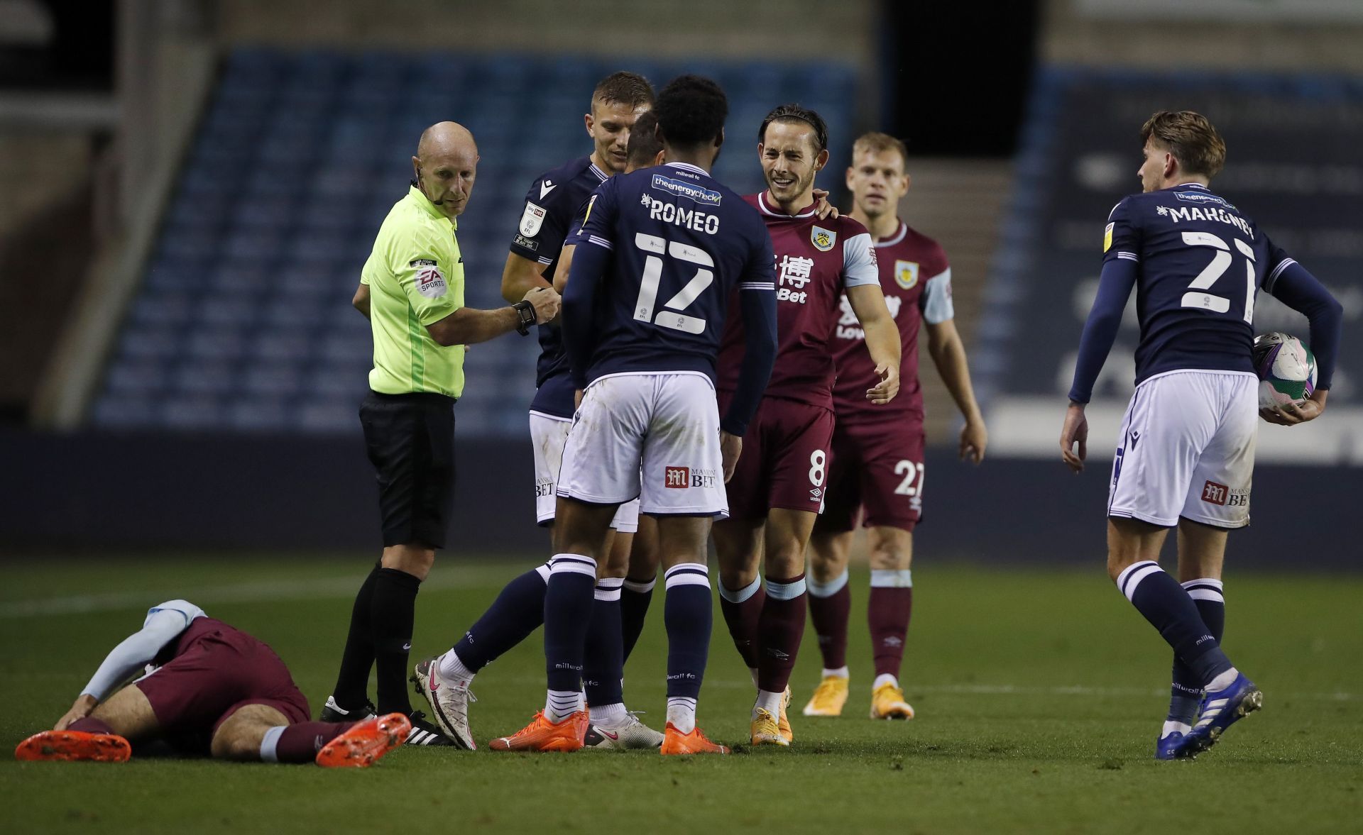 Millwall v Burnley - Carabao Cup Third Round