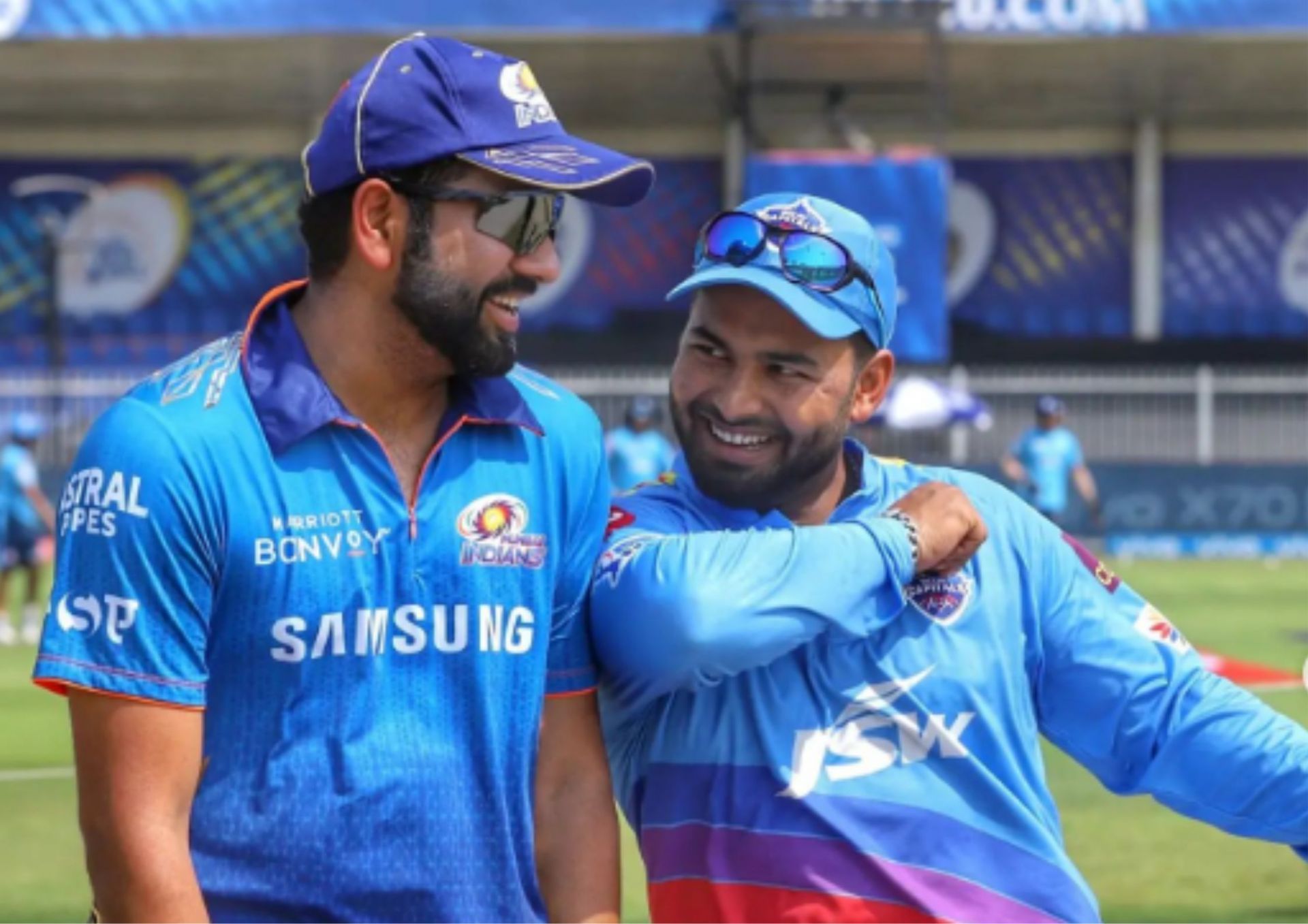 Rohit Sharma and Rishabh Pant share a brotherly equation (Picture Credits: Instagram/ Rishabh Pant).