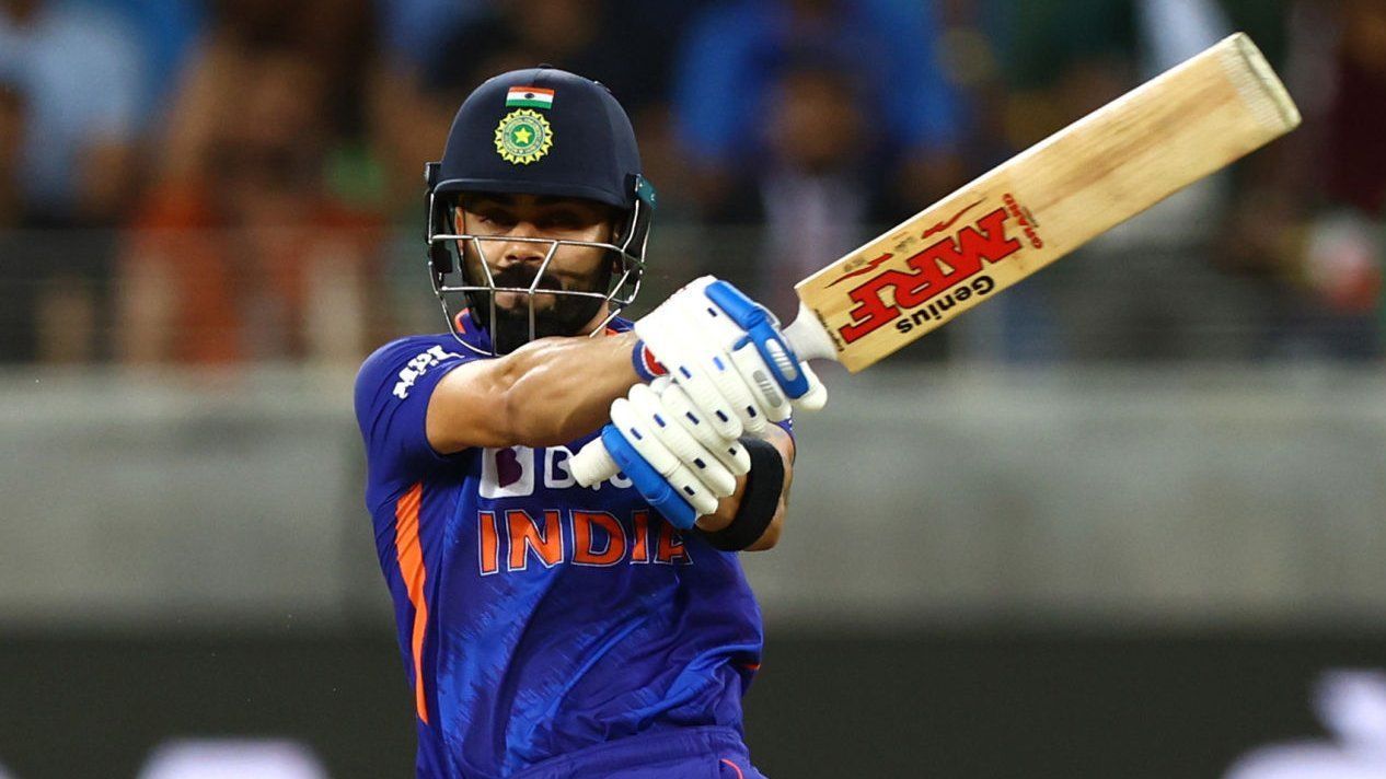 Virat Kohli scored 35 runs in the run chase against Pakistan 