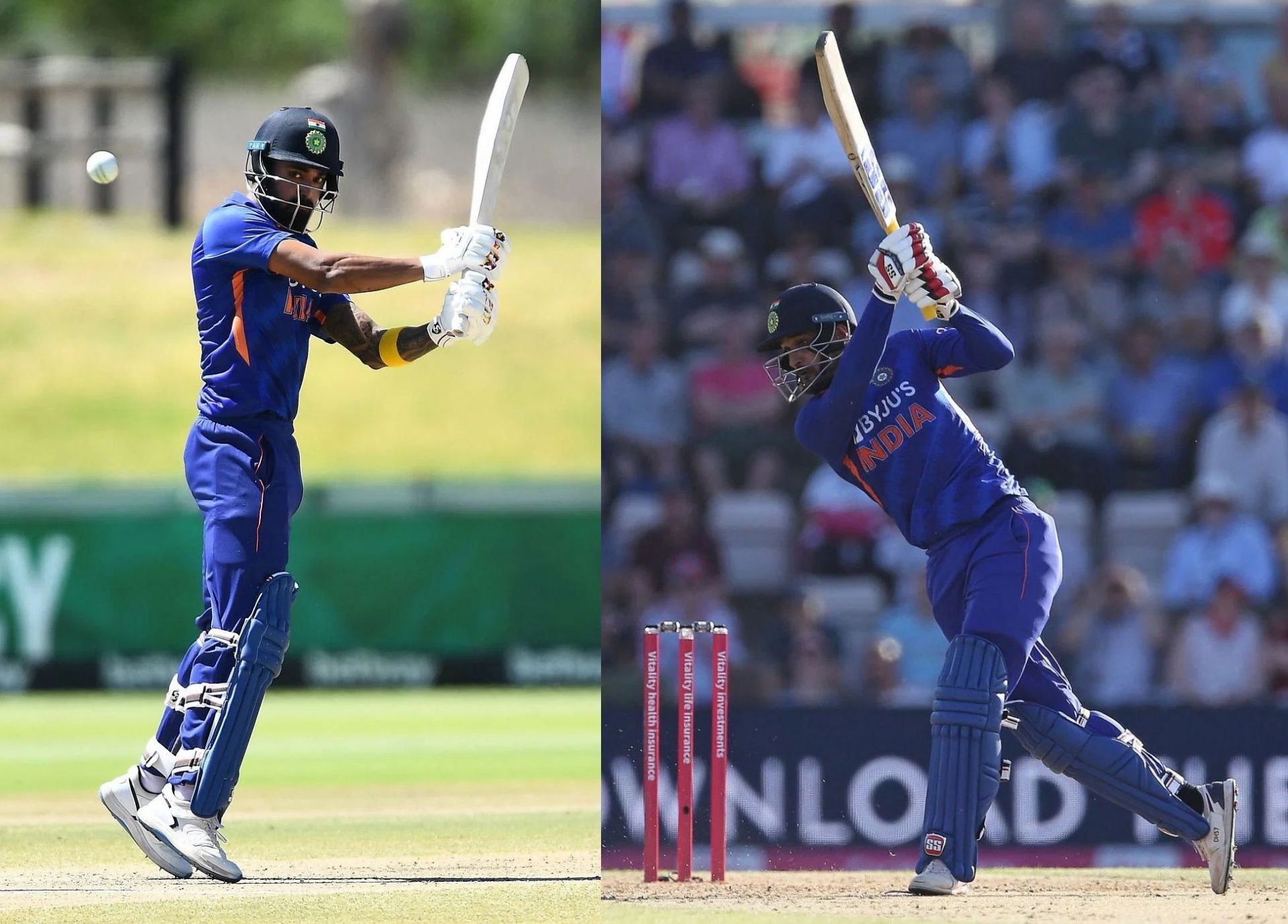 KL Rahul (left) and Deepak Hooda. Pics: Getty Images