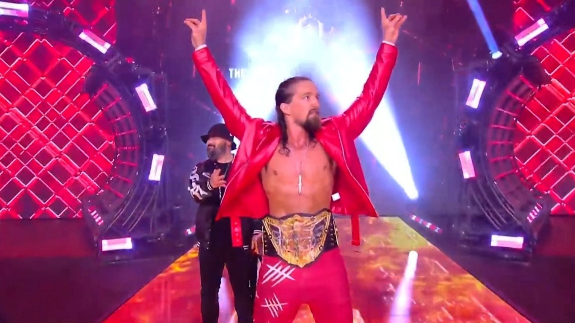 IWGP Champion Switchblade Jay White.