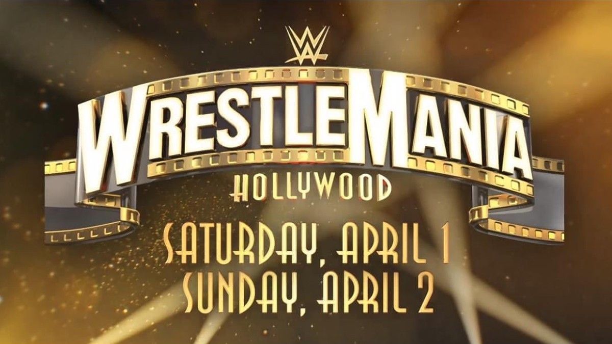 Logo For WWE WrestleMania: Hollywood.