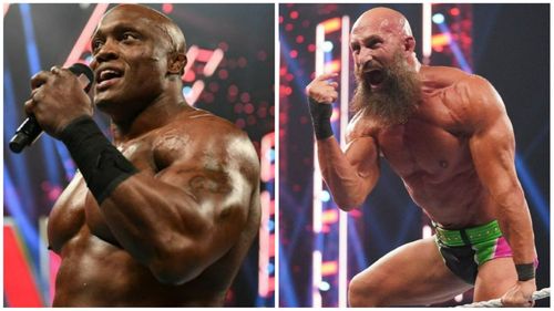 WWE U.S. Champion Bobby Lashley alongside #1 contender Ciampa