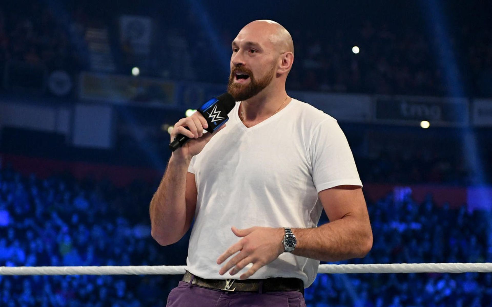 Tyson Fury previously wrestled for WWE!