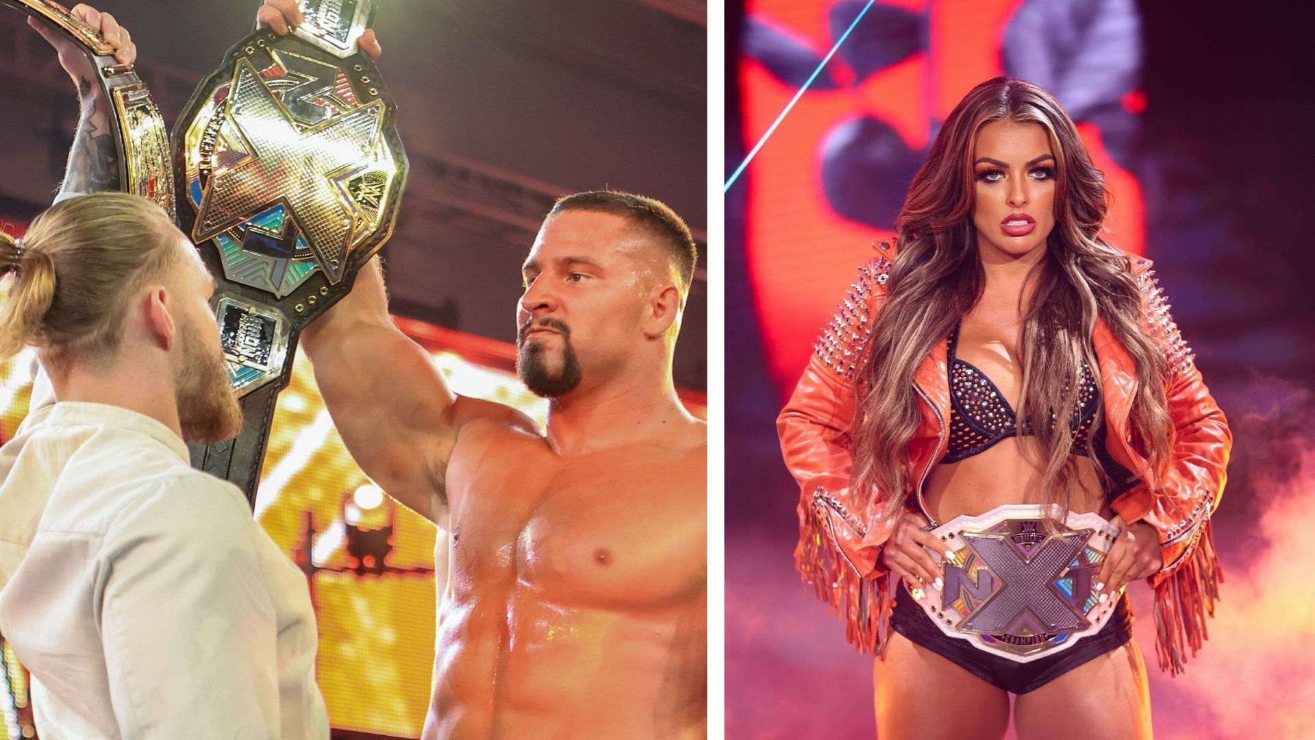Stars from WWE NXT and NXT UK could potentially square off in a Worlds Collide event
