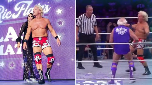 Jeff Jarrett was a big part of Ric Flair's last match