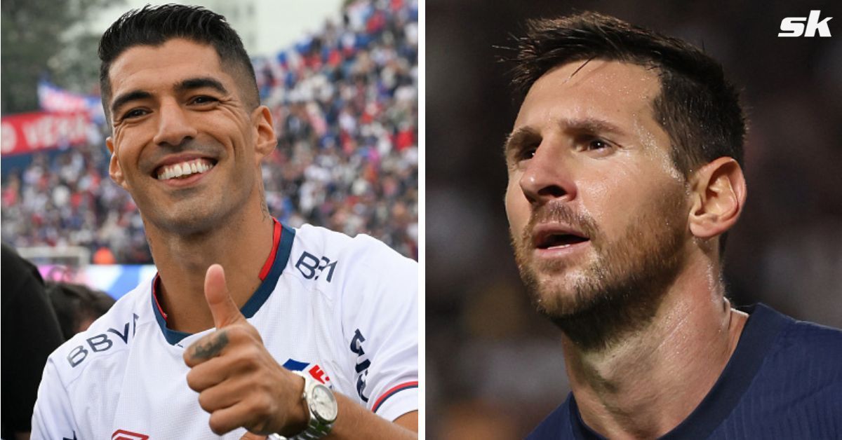 Lionel Messi wished Luis Suarez all the best after the Uruguayan completed a move to Nacional
