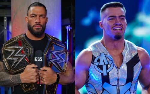 WWE Universal Champion Roman Reigns and breakout star Theory!