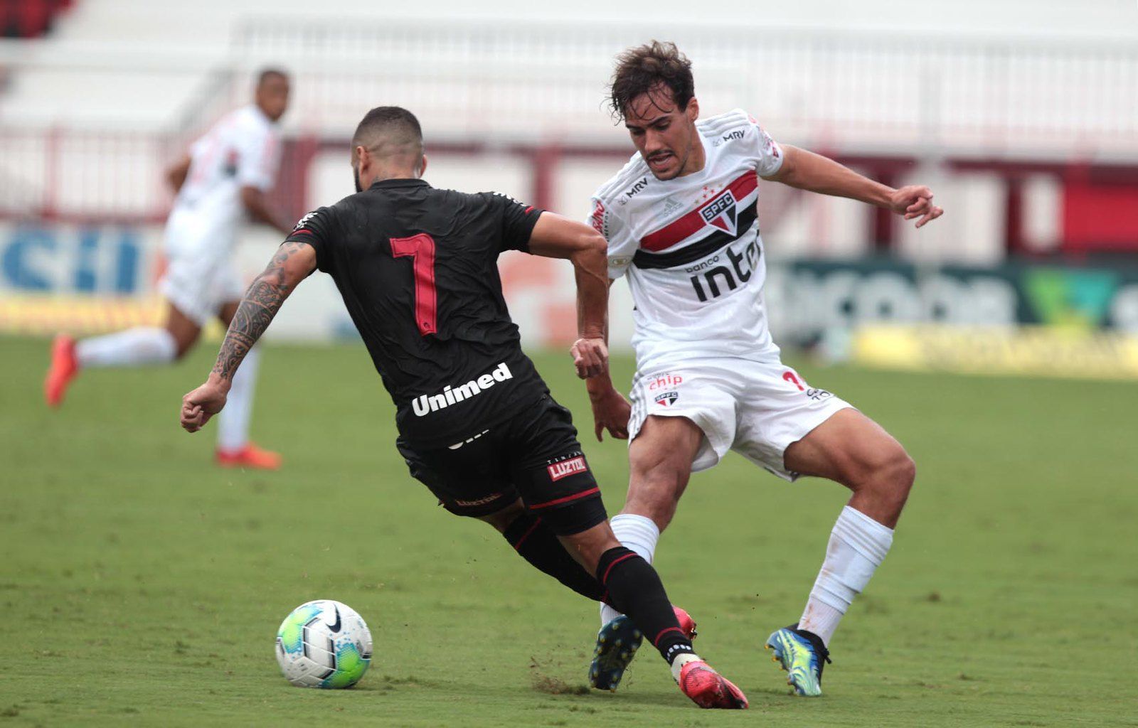 Atletico Goianiense and Sao Paulo will meet in the Copa Sudamerica semi-finals on Thursday