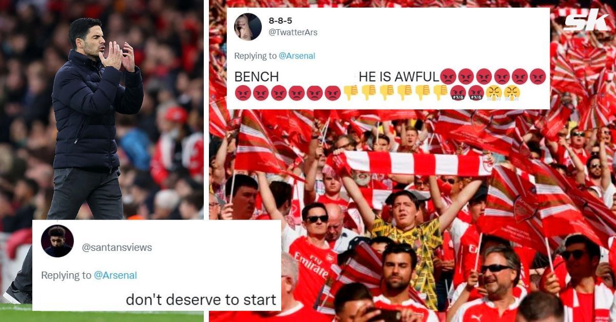 Arsenal fans unhappy to see the Norwegian selected