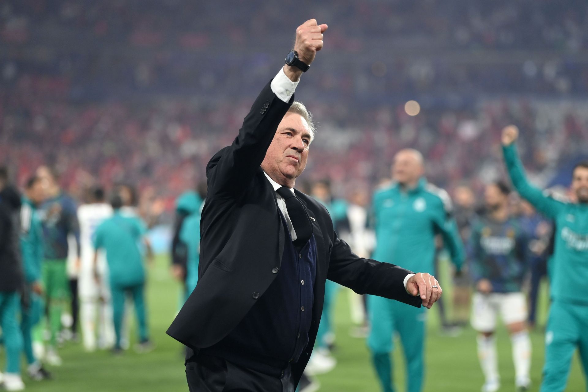 Real Madrid manager Carlo Ancelotti is eyeing more silverware.