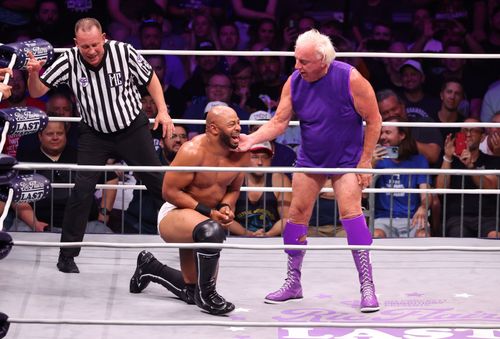 Ric Flair's last match took place on Sunday