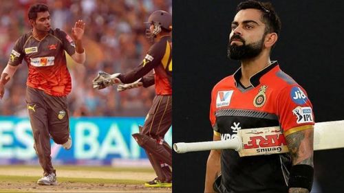 Former SunRisers Hyderabad all-rounder Ashish Reddy dismissed Virat Kohli twice in IPL