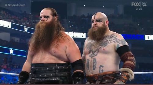 The Viking Raiders appeared on tonight's WWE SmackDown.