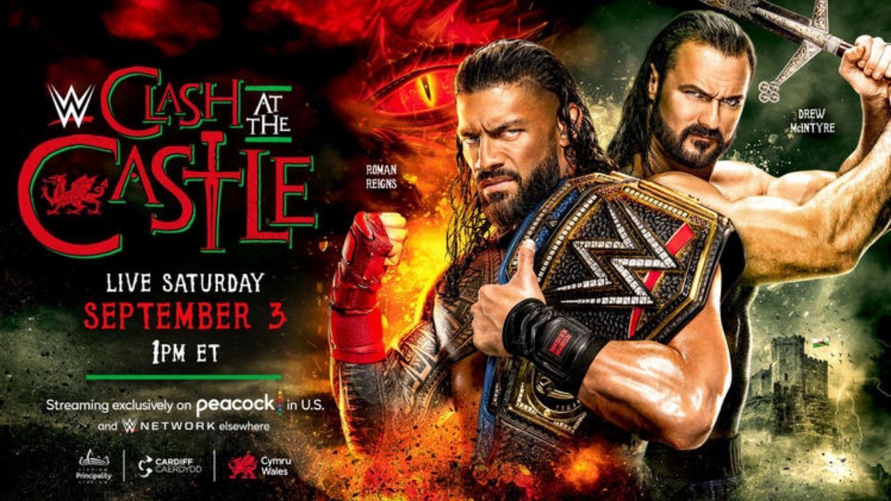 अनडिस्प्यूटेड WWE यूनिवर्सल चैंपियन रोमन रेंस और ड्रू मैकइंटायर