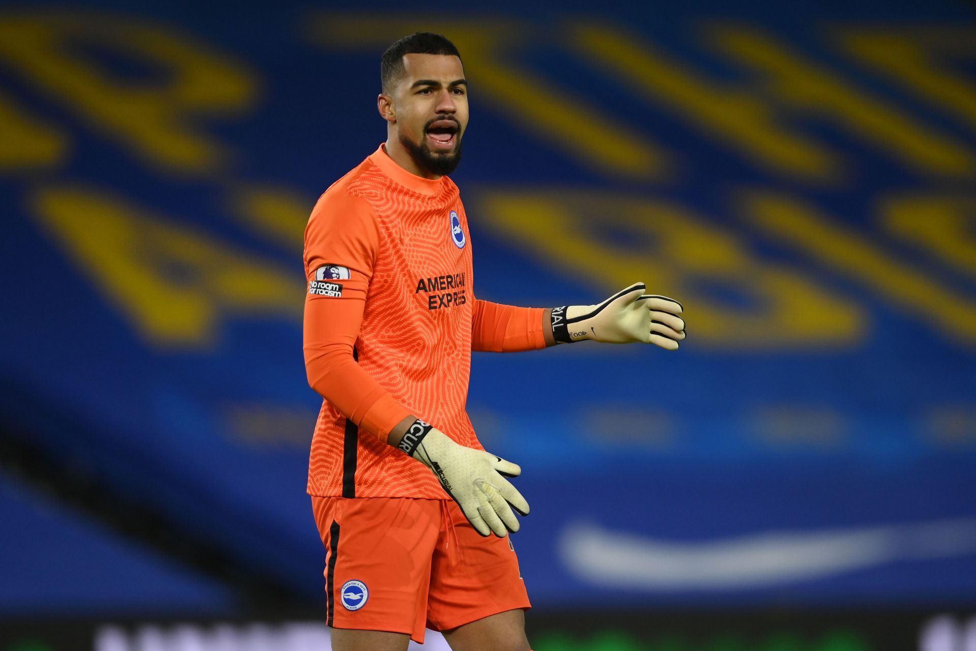 Brighton goalkeeper Robert Sancez