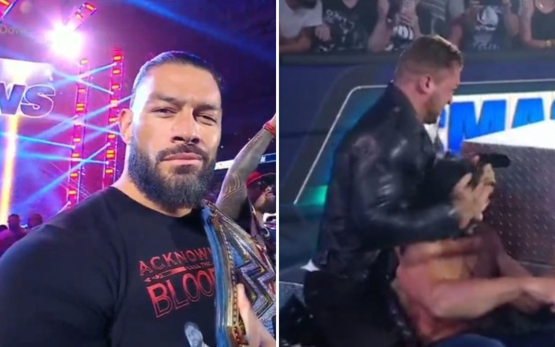 Roman Reigns (left): The big return that shocked the WWE Universe (right)