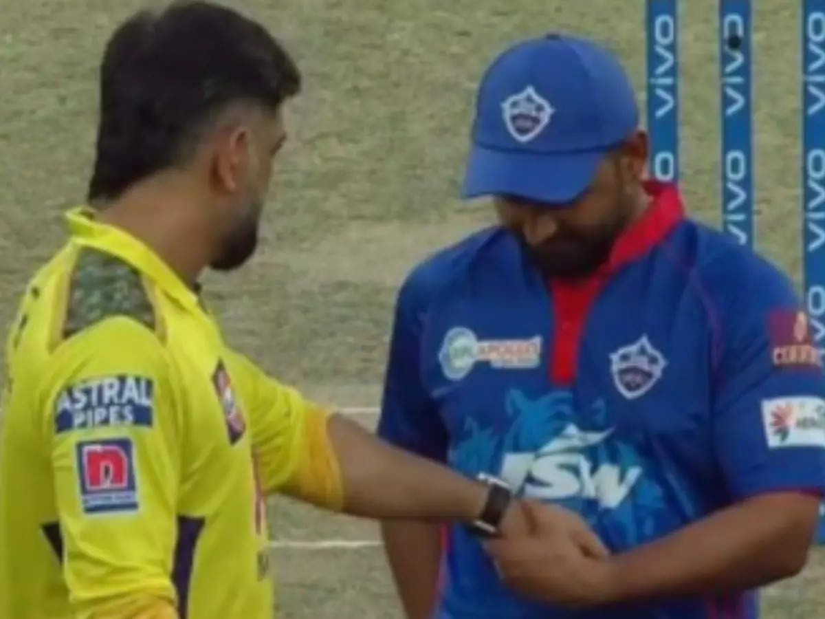 Rishabh Pant was left smitten by MS Dhoni's watch