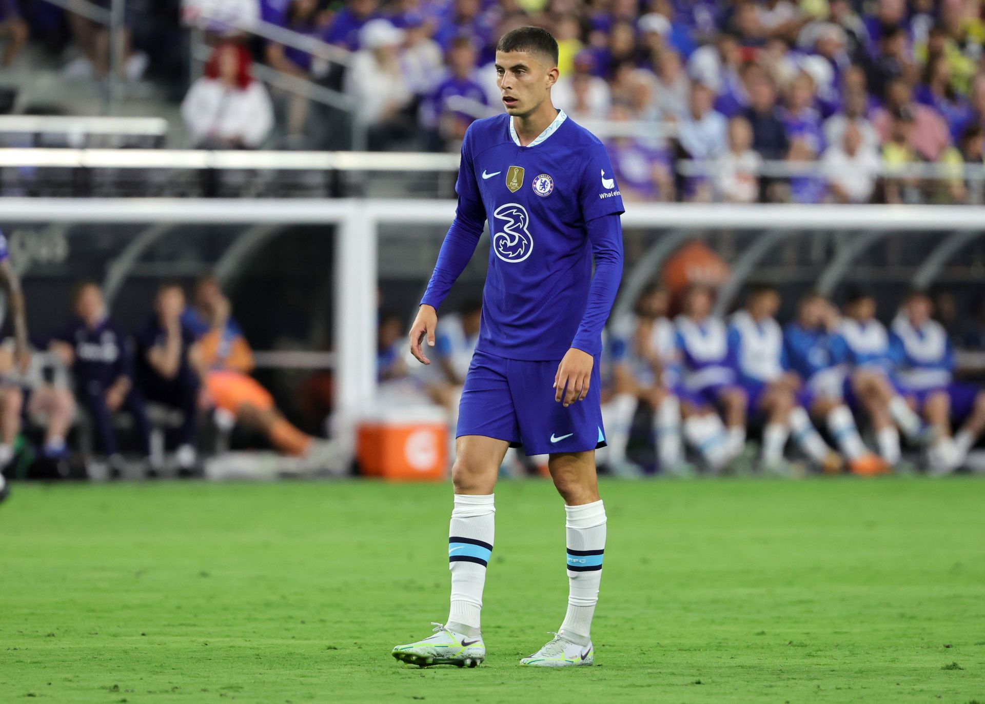 Kai Havertz waswanted at the Allianz Arena..