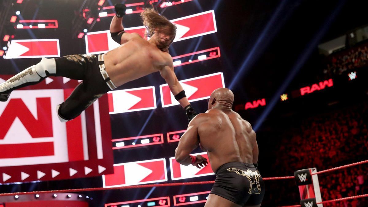 Bobby Lashley and AJ Styles crossed paths in a tag-team match in 2019