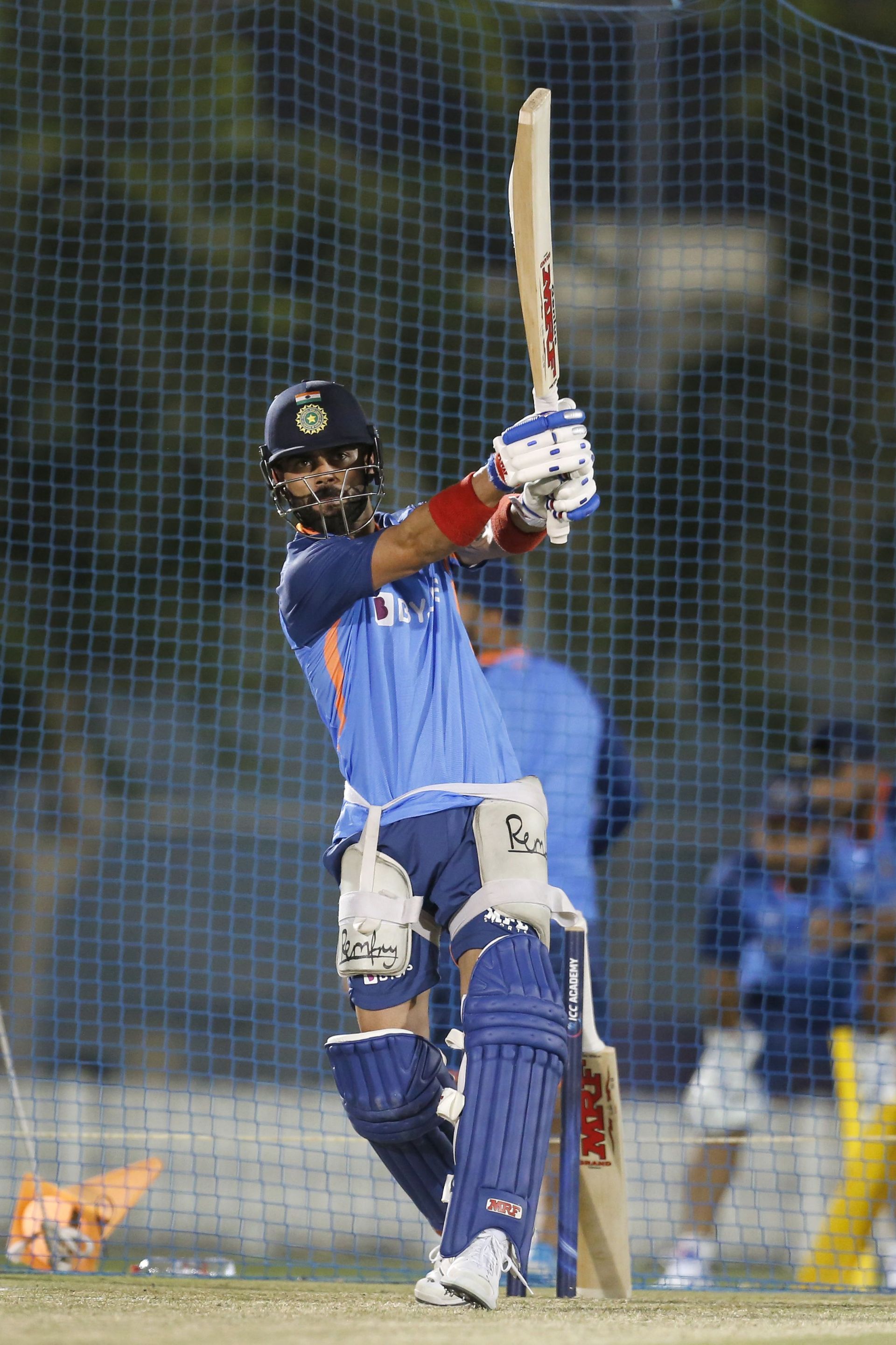 Under-fire Virat Kohli is working extremely hard in the nets to impress fans in Indo-Pak clash.