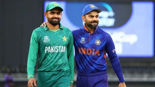 Babar Azam (L) and Virat Kohli (P.C.:Twitter)