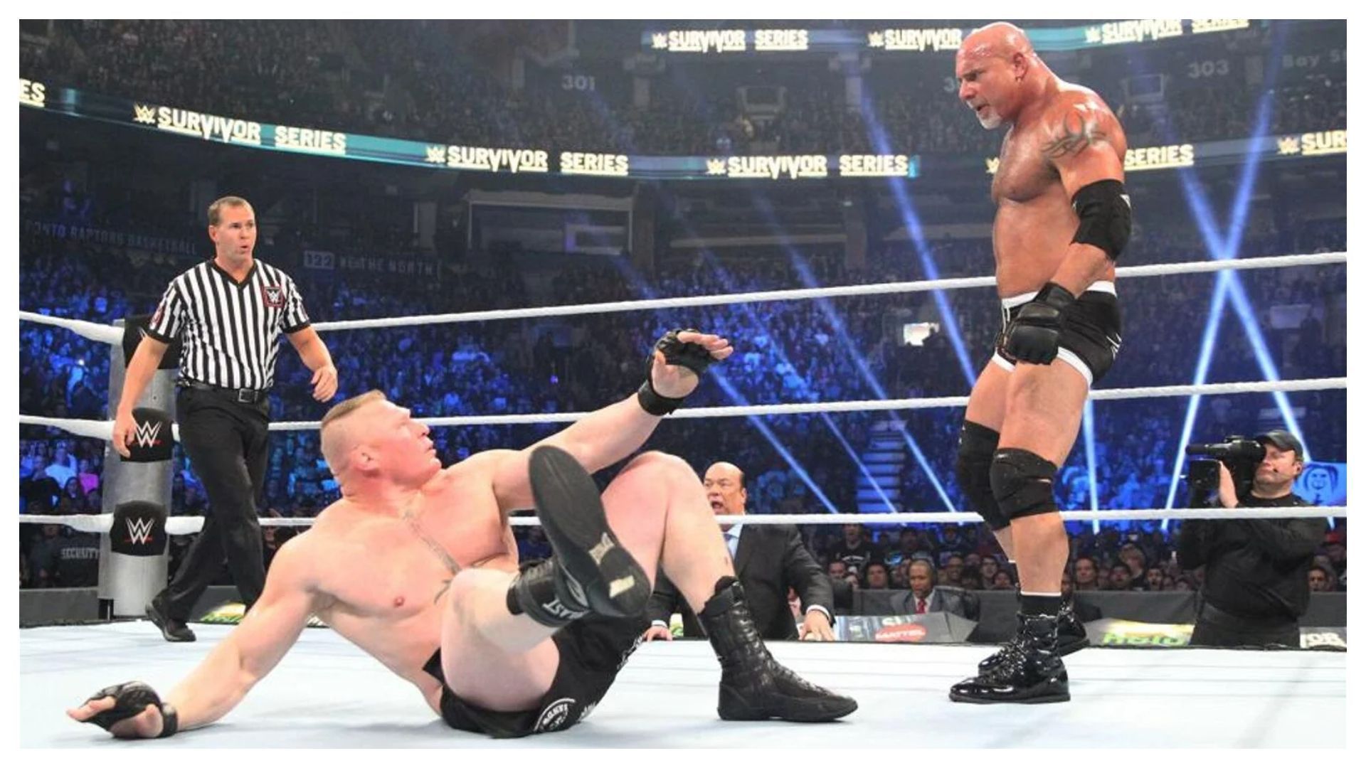 Nobody has dominated The Beast quite like Goldberg