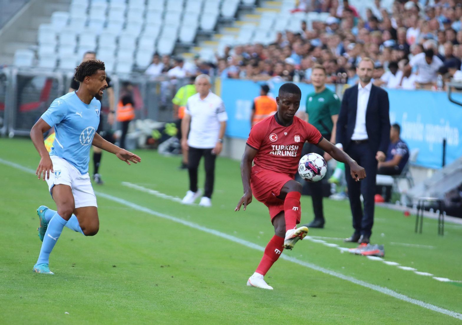 Malmo and Sivasspor will meet in their Europa League playoff on Thursday.