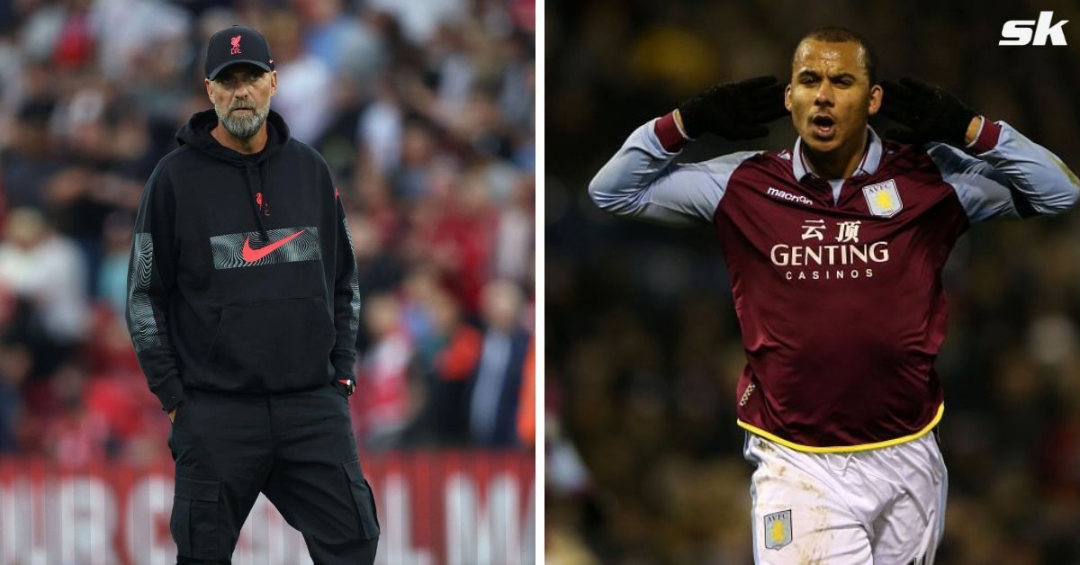 Gabby Agbonlahor hits back at Liverpool manager Jurgen Klopp.