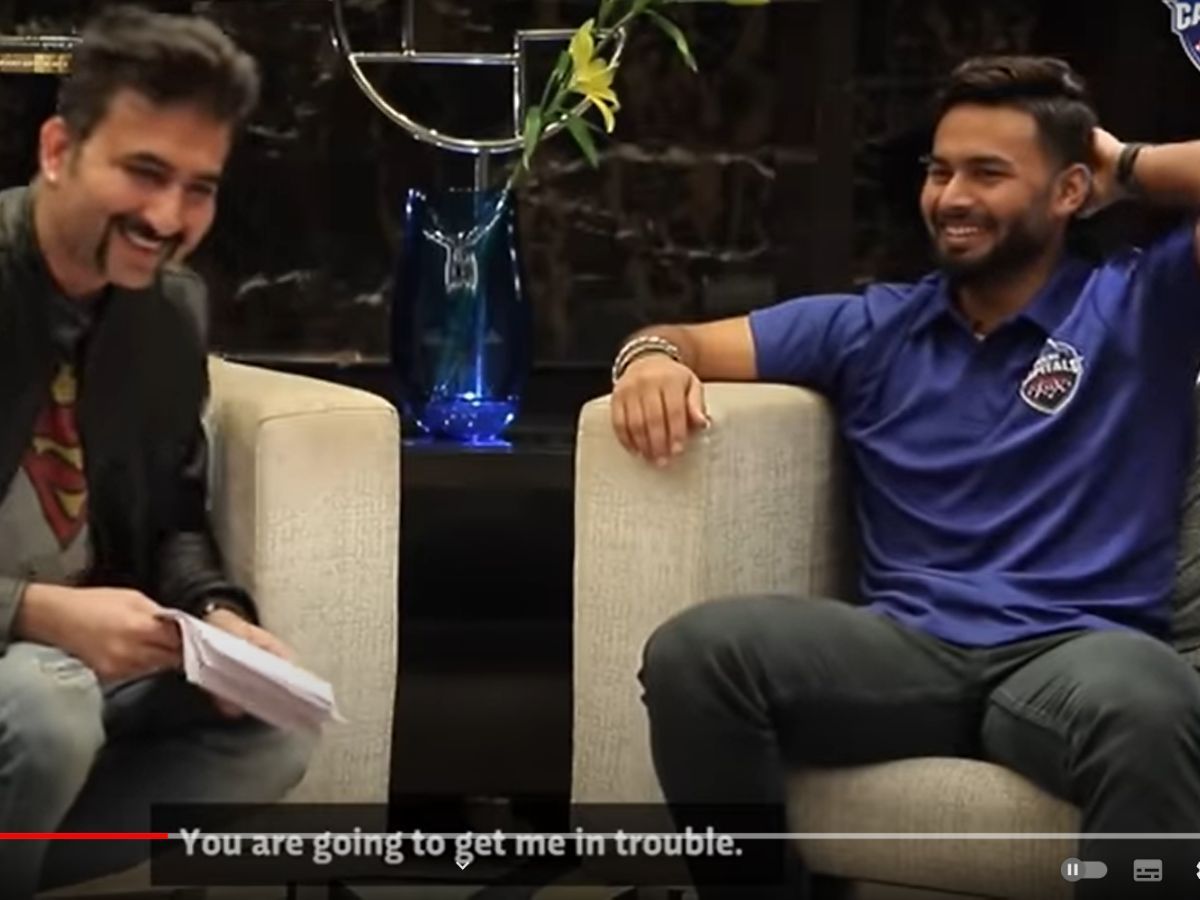 Five hilarious answers by Rishabh Pant during Rapid Fire.