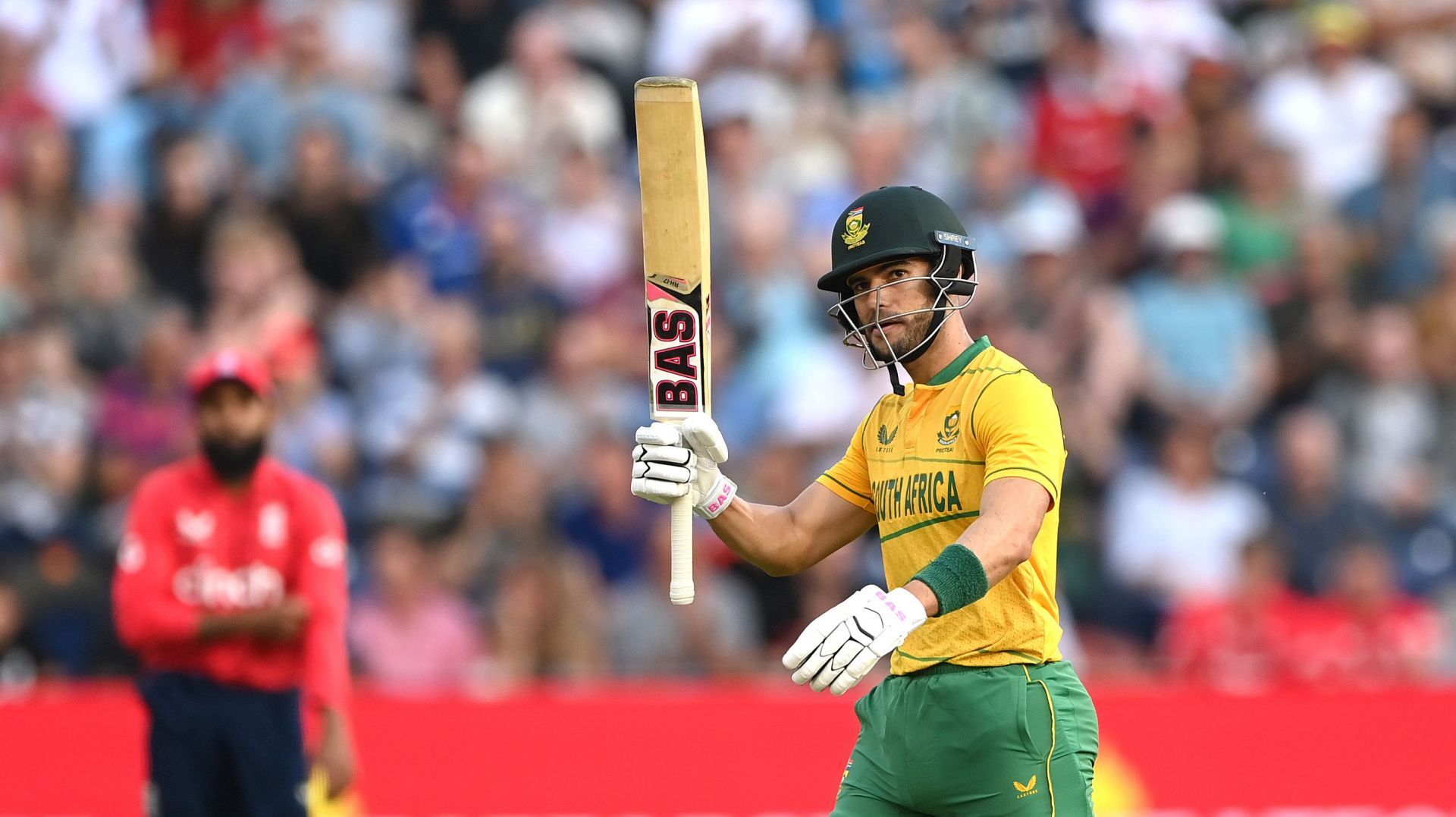 Reeza Hendricks during England v South Africa - 2nd Vitality IT20