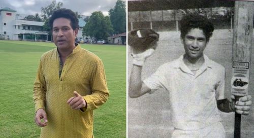 Pic credits: Sachin Tendulkar on Twitter (Screengrab) and Pinterest.