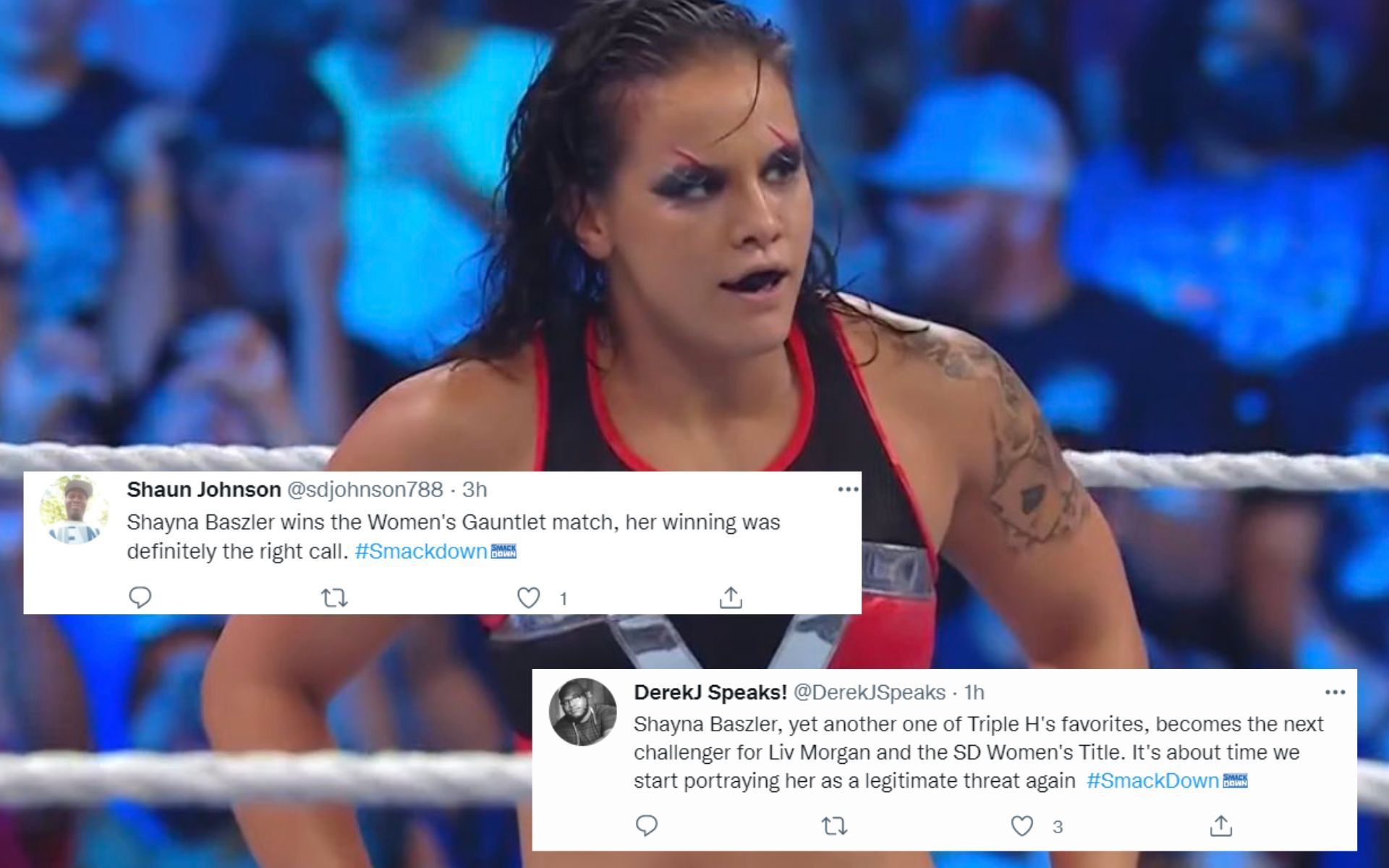 WWE SmackDown Superstar Shayna Baszler