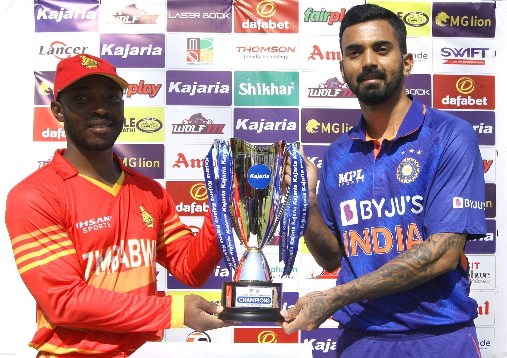 The India vs Zimbabwe ODI series kicks-off on Thursday. Pic: BCCI
