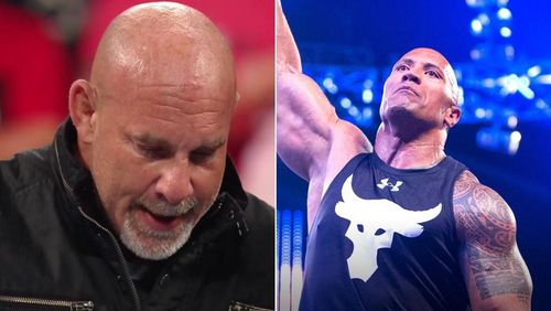 WWE Hall of Famer Goldberg/The Rock