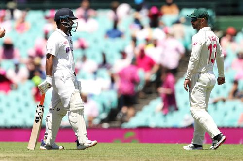 Rishabh Pant (L) and Matthew Wade (R).