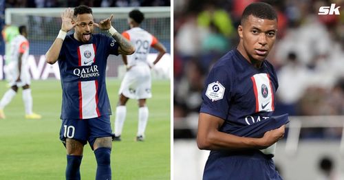 Neymar and Kylian Mbappe are at loggerheads this season