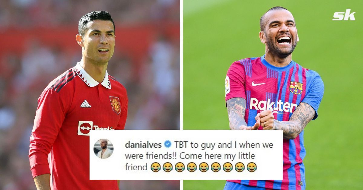 Alves pokes fun at his former La Liga foe Cristiano Ronaldo