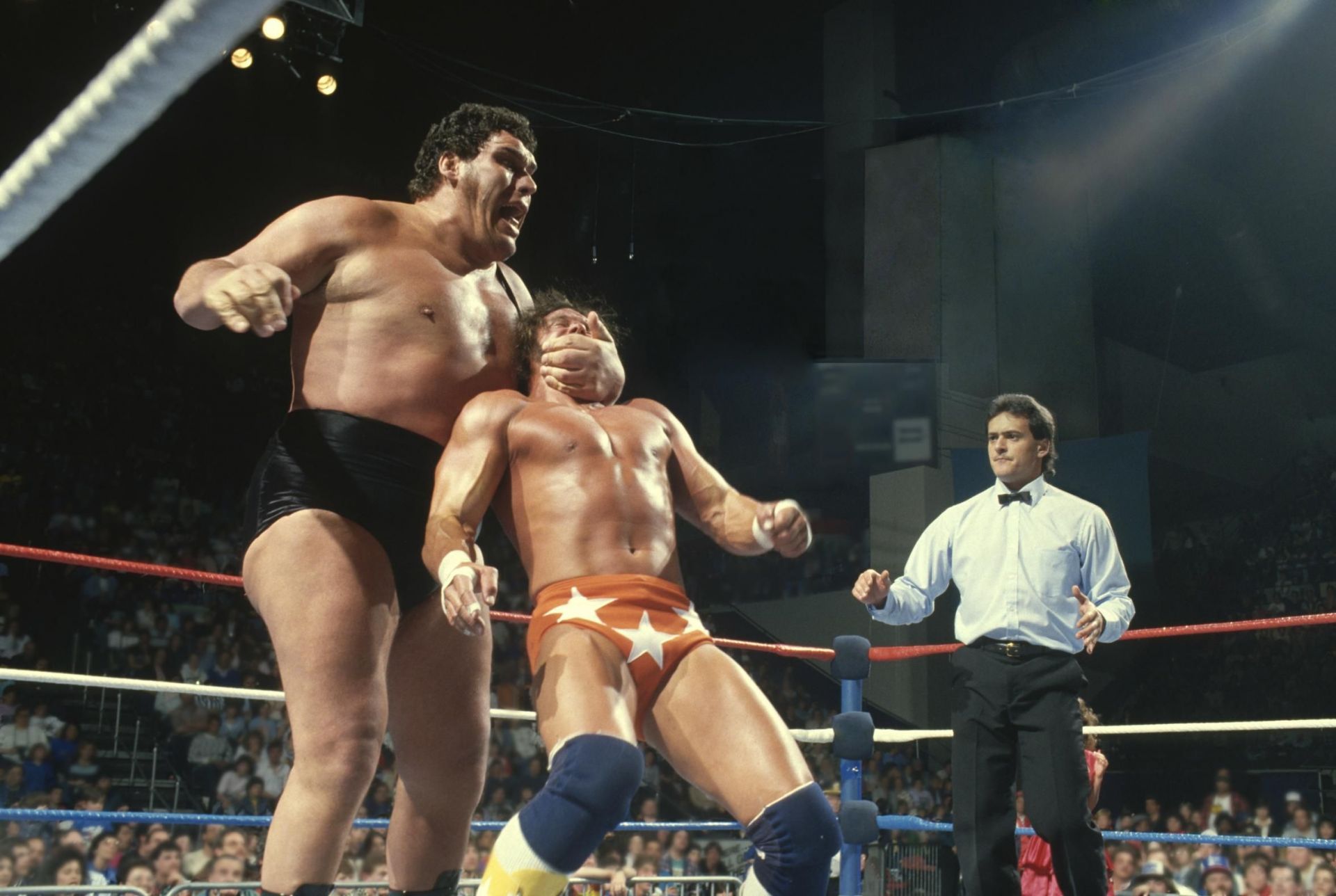 Andre the Giant is said to take "Giant" Bathroom breaks.