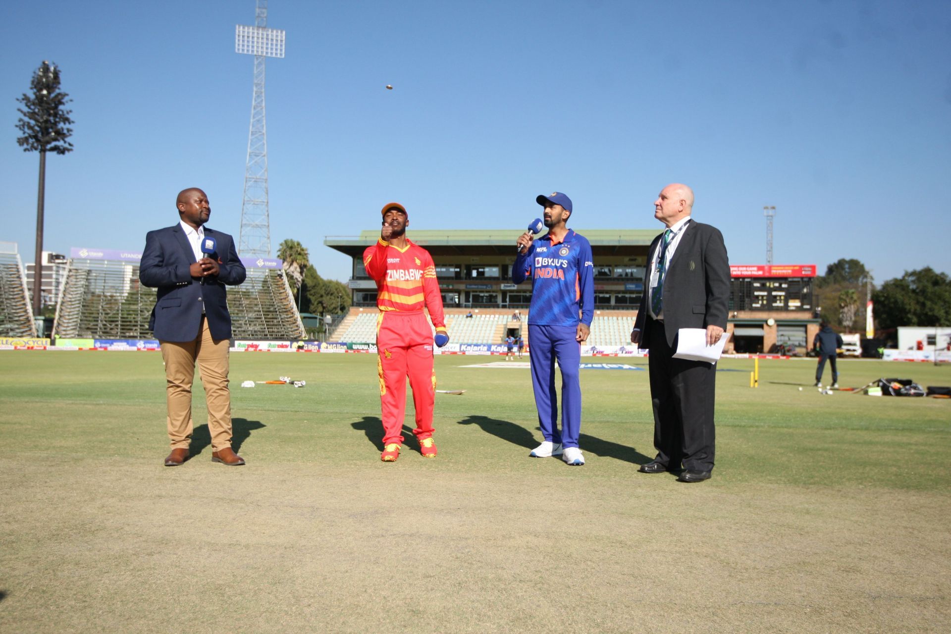 ZIM vs IND, Second ODI (Pic - BCCI Twitter)